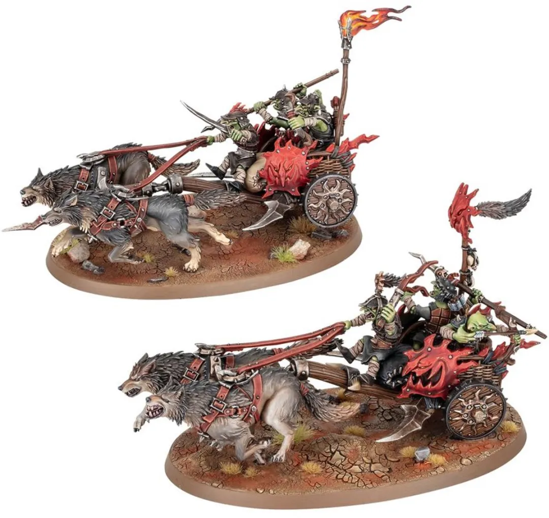 Games Workshop Gloomspite Gitz Sunsteala Wheelas - 146 Onderdelen