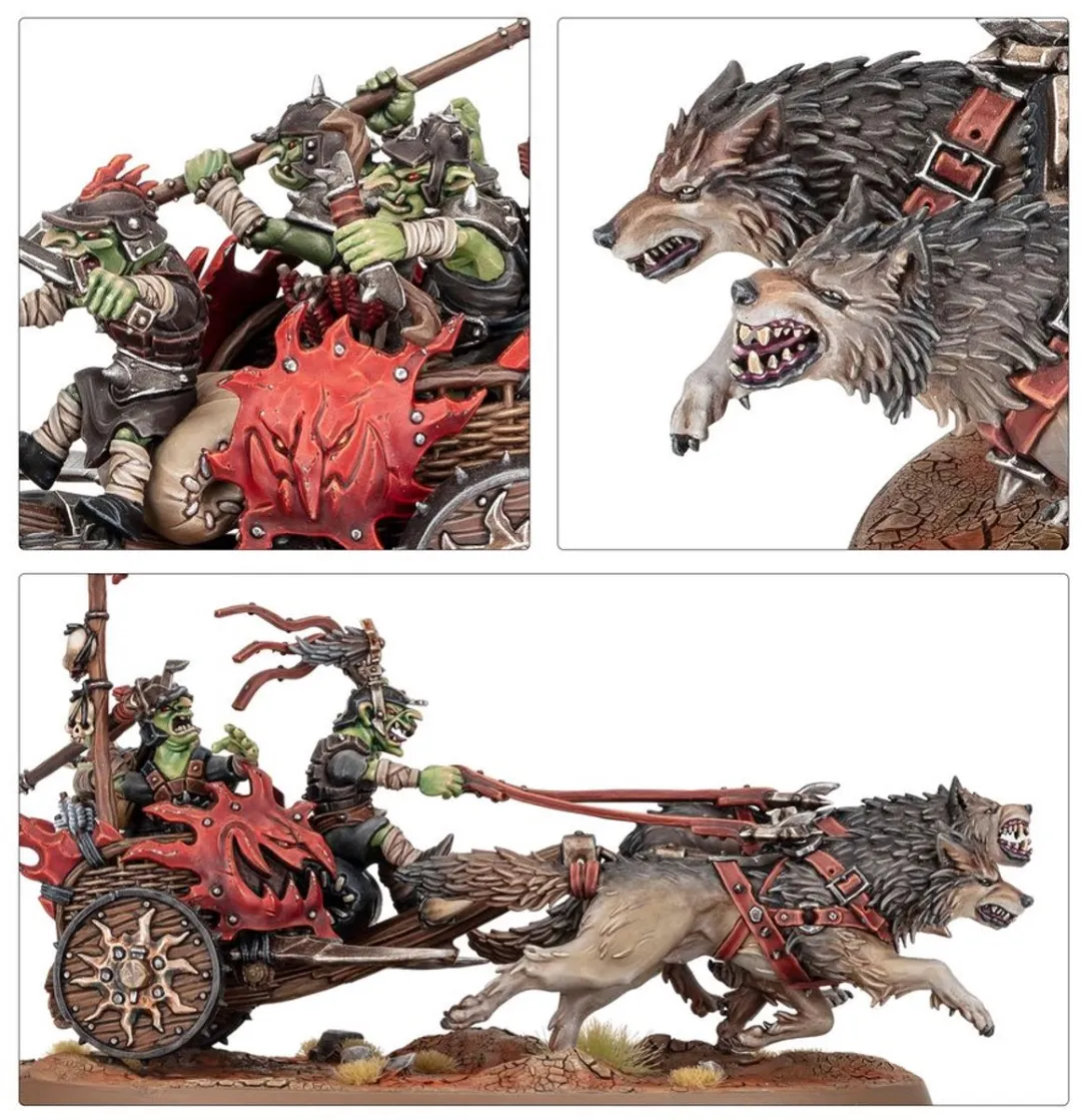 Games Workshop Gloomspite Gitz Sunsteala Wheelas - 146 Onderdelen