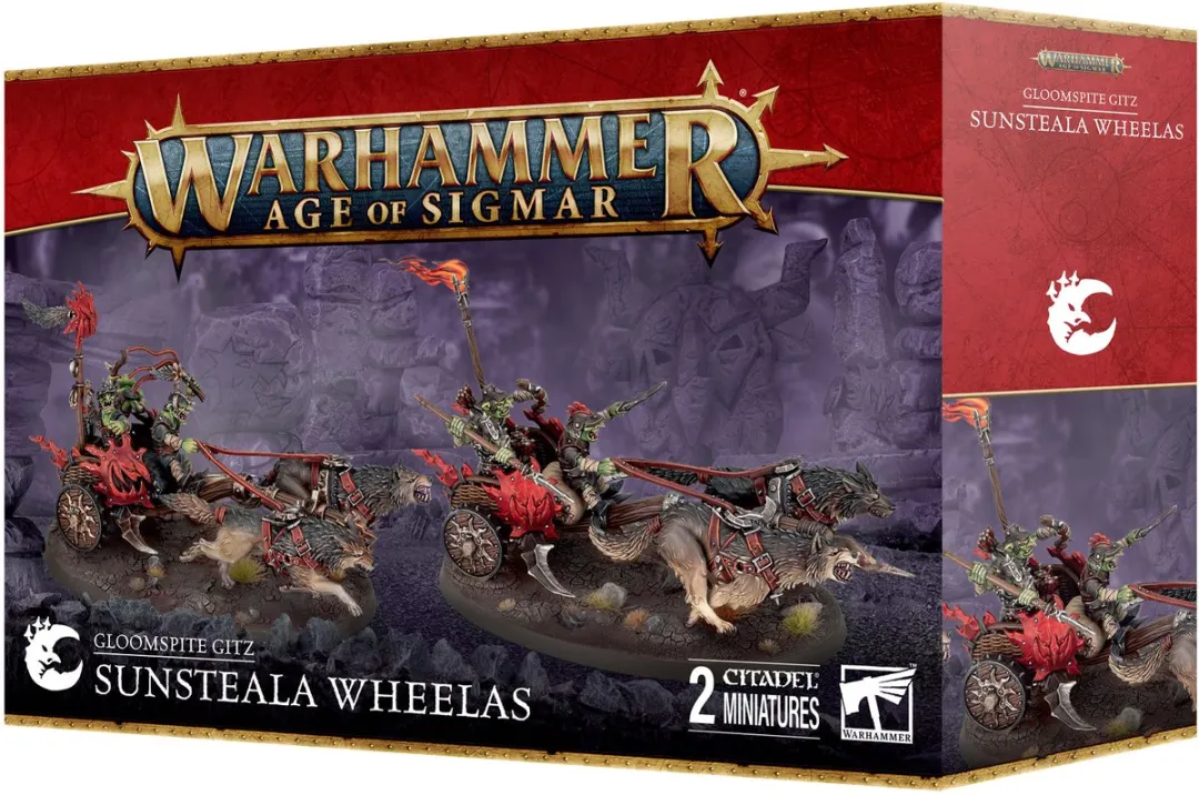 Games Workshop Gloomspite Gitz Sunsteala Wheelas