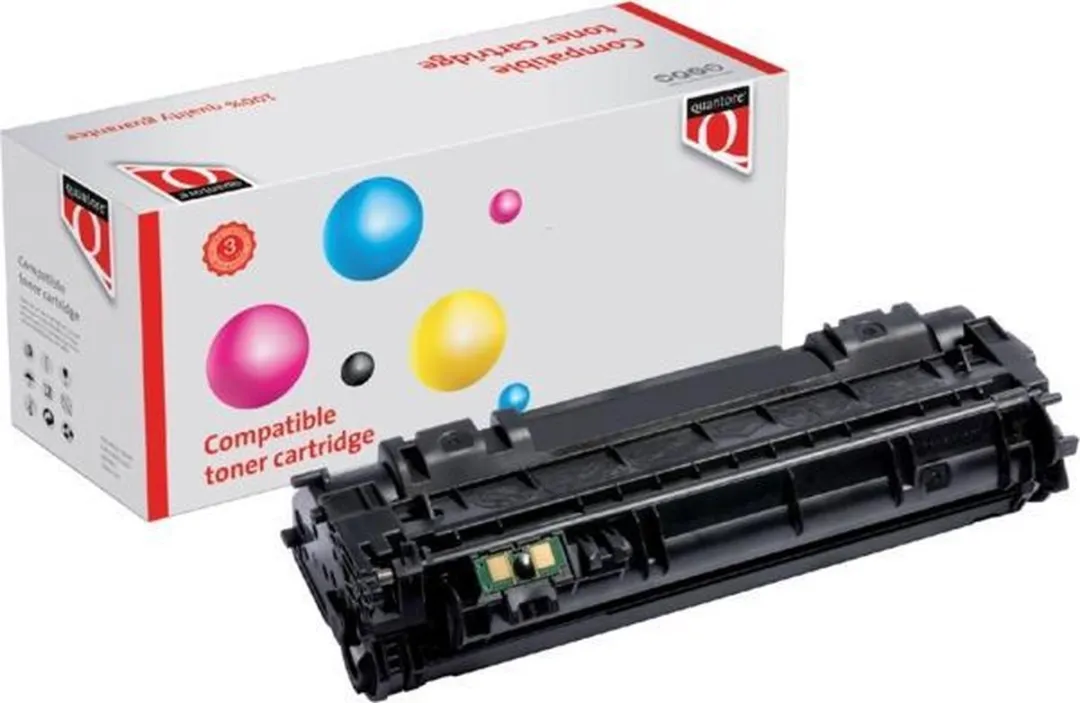 Quantore HP Q7553A Tonercartridge 3000 Pagina's - Zwart