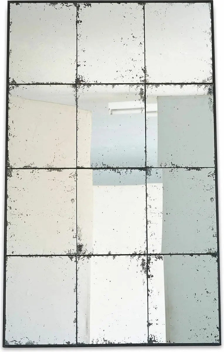 Loberon Burami Spiegel - Zwart/Helder - afbeelding 3 van 6