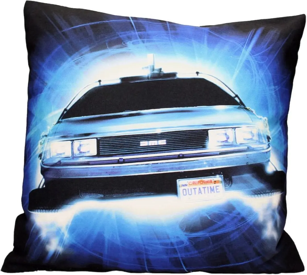 SD Toys Back To The Future Pillow Delorean Roads 45 cm Kussens