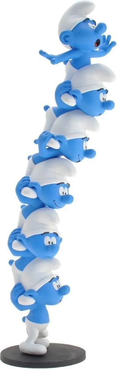 Plastoy Smurfen Toren Verzamelobject - 50cm - Blauw