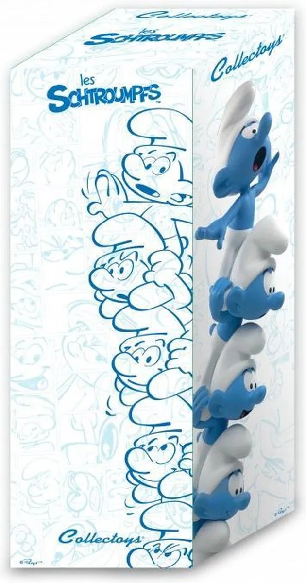 Plastoy Smurfen Toren Verzamelobject - 50cm - Blauw