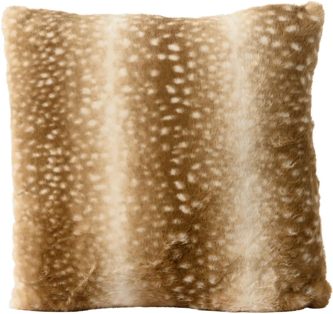 Decoris Kussen Bambi Faux Fur 45x45cm