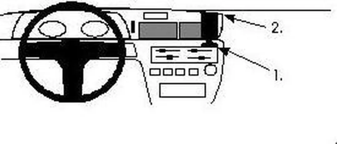 Brodit Proclip Center Mount 851826