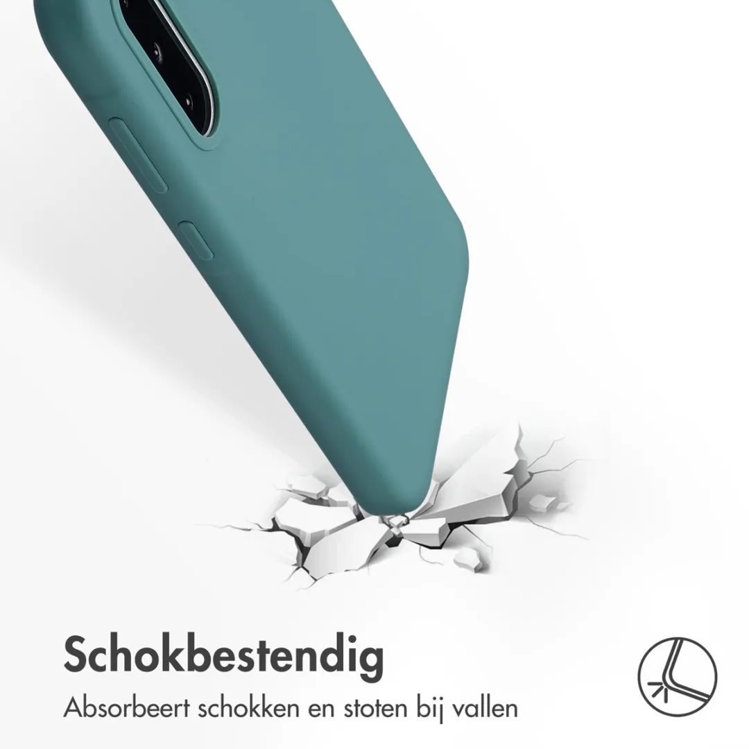 Accezz Hoesje Samsung Galaxy A56/A36 - Donkergroen