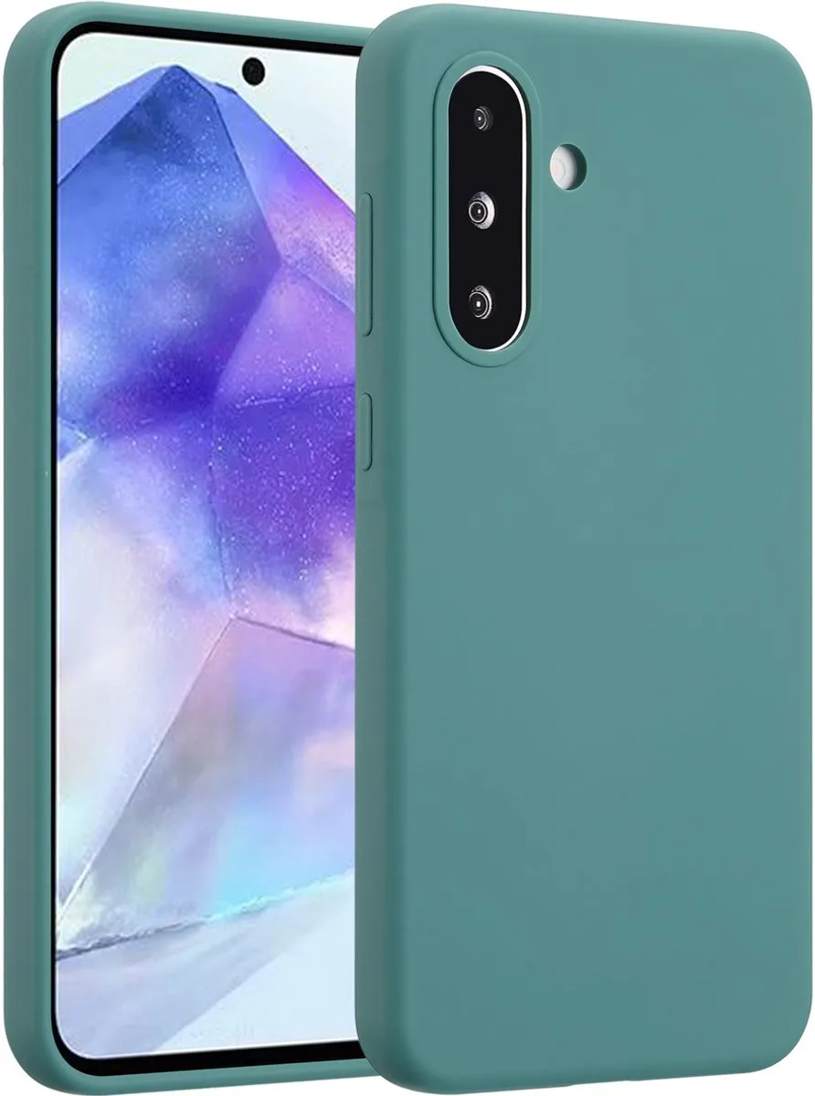 Accezz Hoesje Samsung Galaxy A56/A36 - Donkergroen