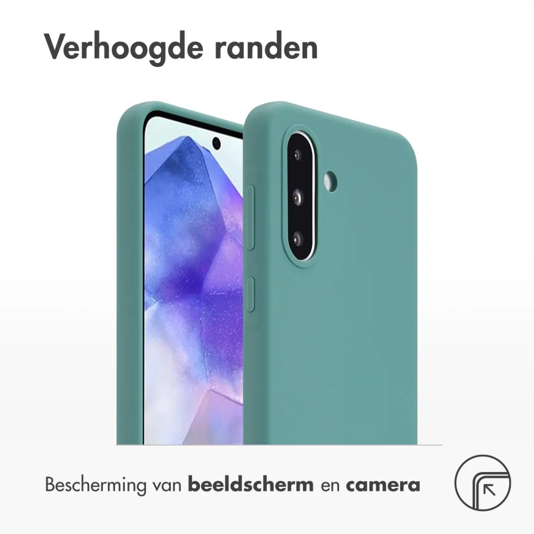 Accezz Hoesje Samsung Galaxy A56/A36 - Donkergroen