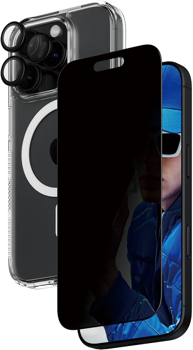 PanzerGlass iPhone 16 Pro 3-in-1 Beschermset