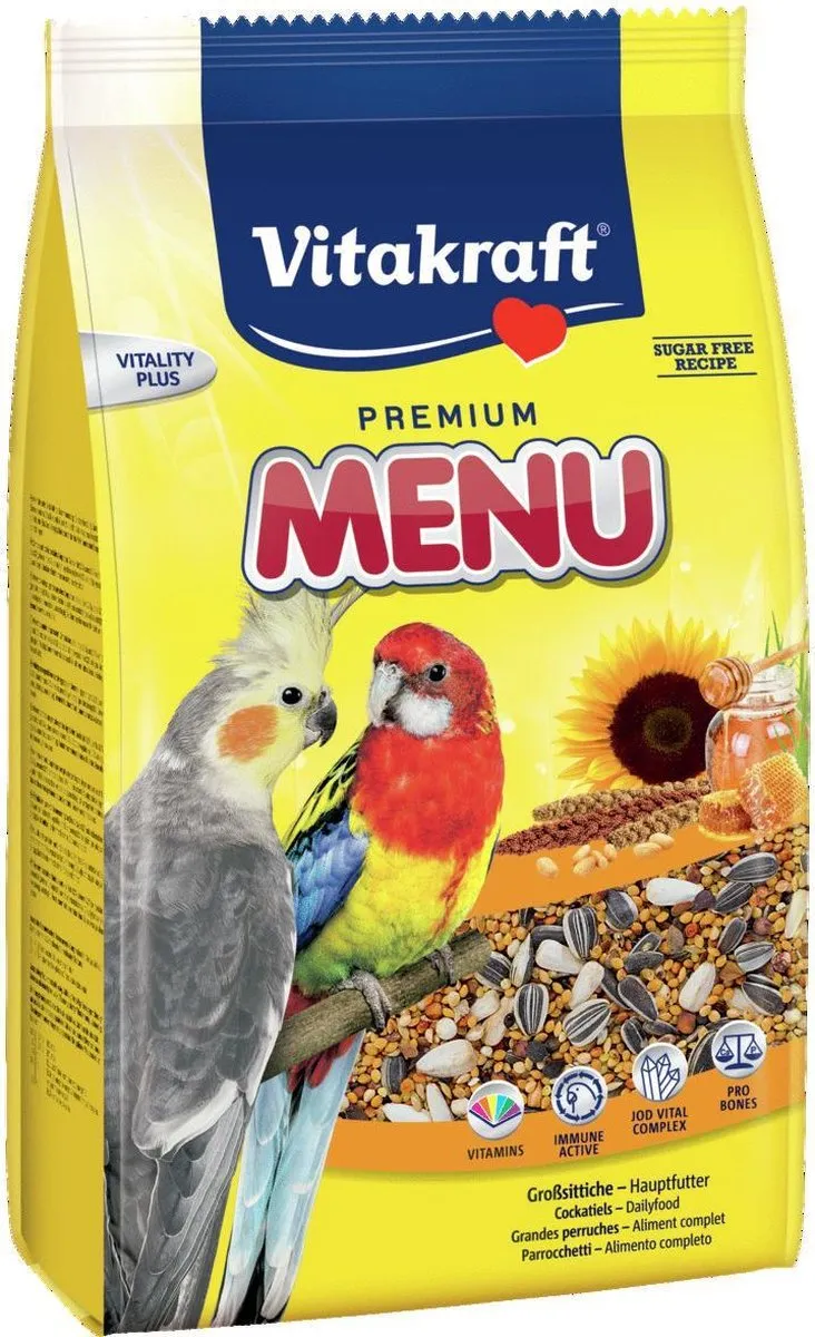 Vitakraft Valkparkiet Premium Menu 1kg