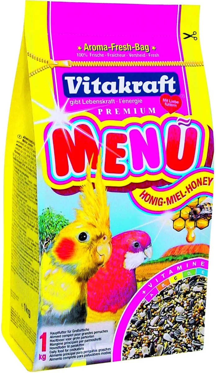 Vitakraft Valkparkiet Premium Menu 1kg