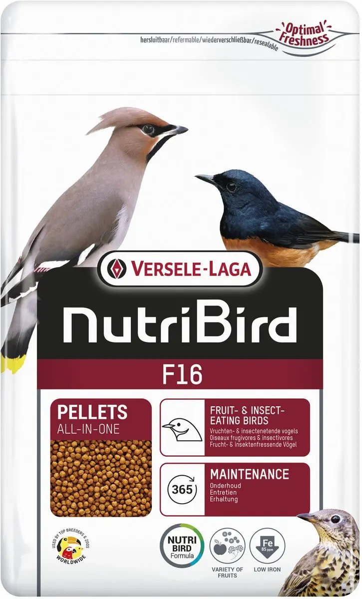 Versele-Laga Nutribird F16 Lijsters en Merels Vogelvoer