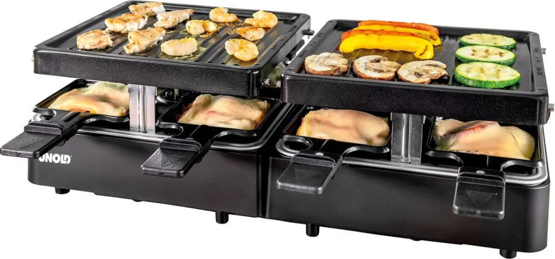 Unold 48755 Raclette 8 Personen 1300W