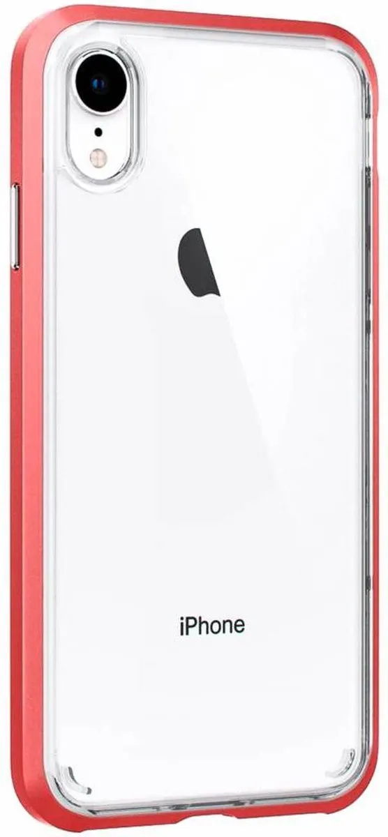 Spigen Neo Hybrid Crystal iPhone XR Case - Oranje/Transparant