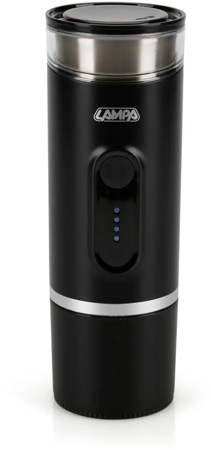 Zelfverwarmende draagbare koffiemachine