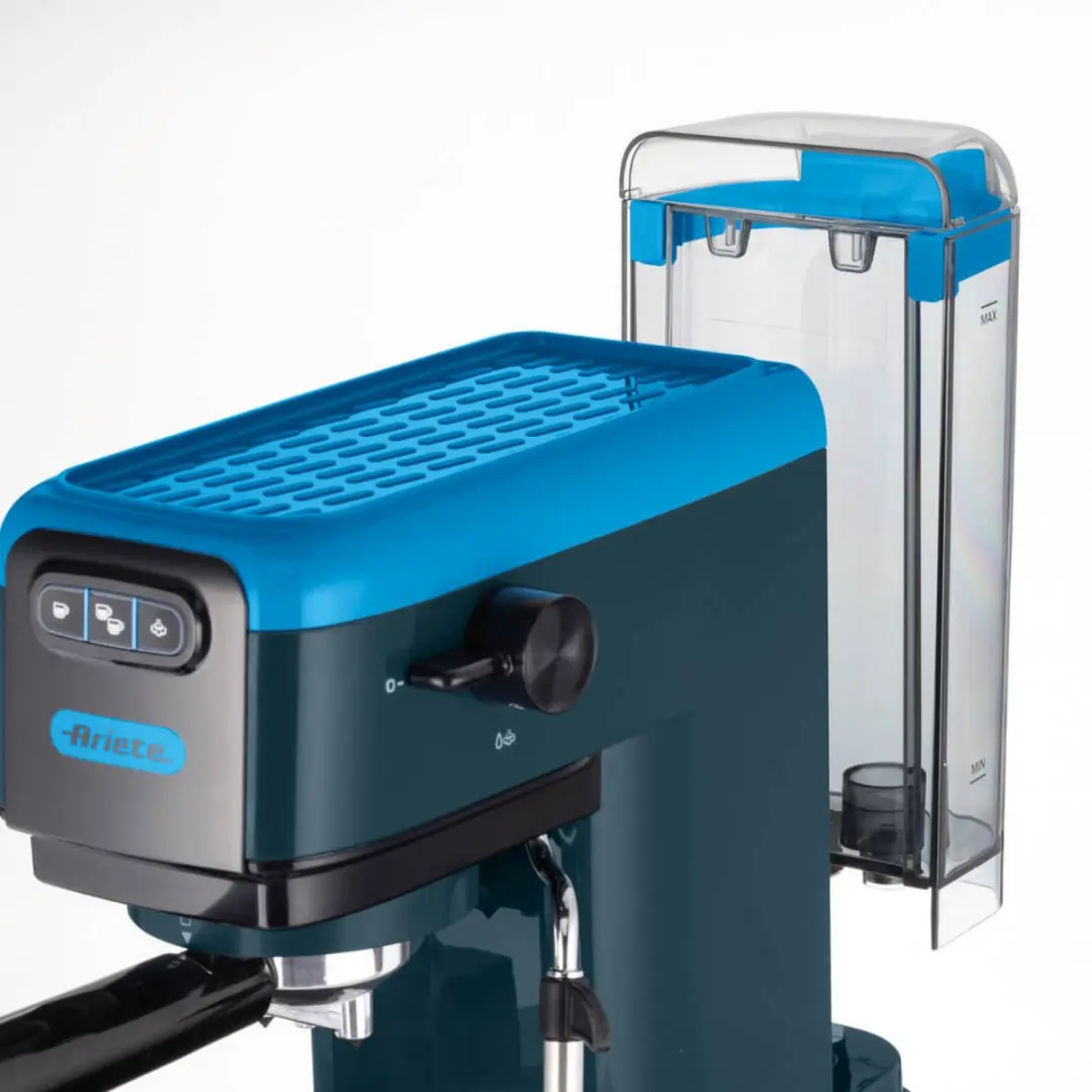 Ariete Smart Slim Coffee 1399/18 Espressomachine - Sky Blue - afbeelding 6 van 6