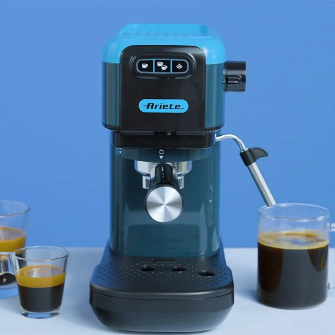 Ariete Smart Slim Coffee 1399/18 Espressomachine - Sky Blue - afbeelding 5 van 6
