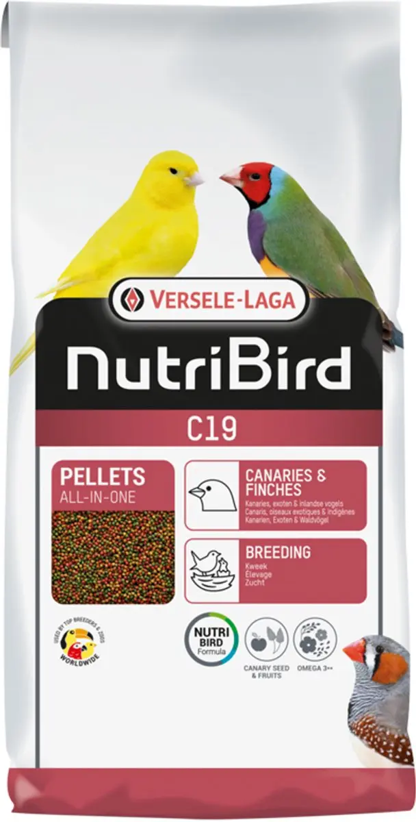 Versele-Laga Nutribird C19 Original Kanarie Kweekvoer - 3kg - afbeelding 6 van 6