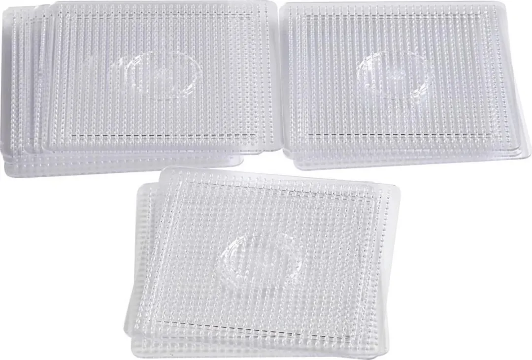 Creativ Company Grondplaat Strijkkralen 14,5x14,5cm - Transparant