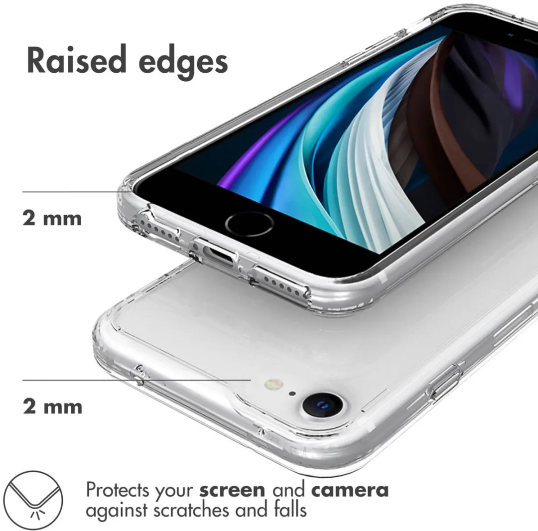 Accezz Xtreme Impact Backcover 2.0 iPhone Hoesje - Transparant