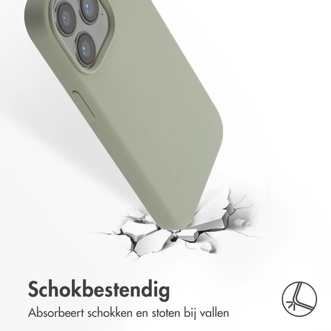 Accezz Hoesje iPhone 13 Pro - Olijfgroen MagSafe - afbeelding 6 van 6