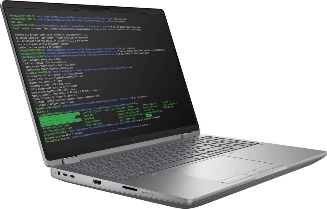 HP ZBook Fury G1i Wolf Pro Security Edition - 16" WUXGA RTX PRO 2000 - 32GB 1TB - afbeelding 5 van 6
