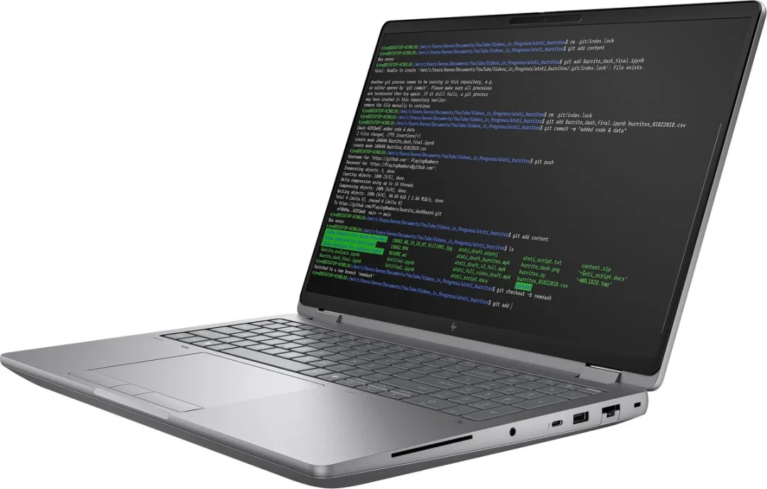 HP ZBook Fury G1i Wolf Pro Security Edition - 16" WUXGA RTX PRO 2000 - 32GB 1TB - afbeelding 3 van 6