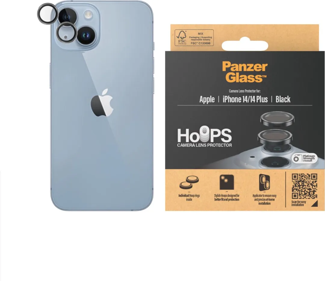 PanzerGlass PZ-1140 iPhone 14 Camera Lens Protector - Case Friendly