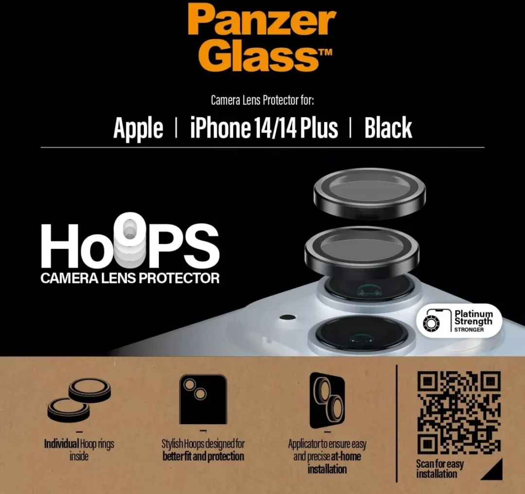 PanzerGlass PZ-1140 iPhone 14 Camera Lens Protector - Case Friendly