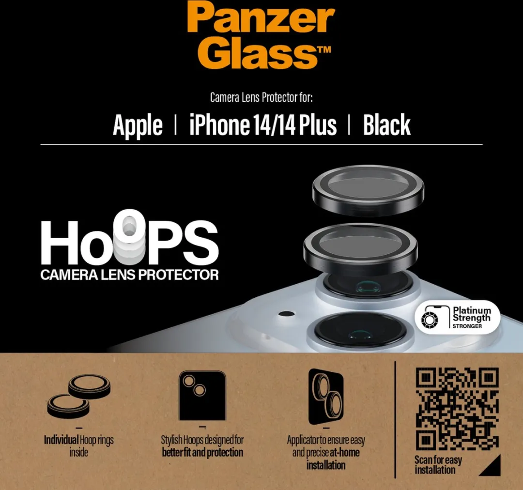 PanzerGlass PZ-1140 iPhone 14 Camera Lens Protector - Case Friendly