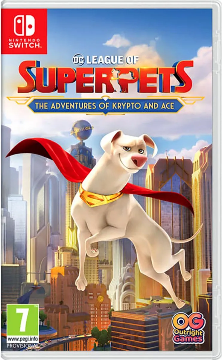 Outright Games NSW DC League of Super-Pets Krypto & Ace