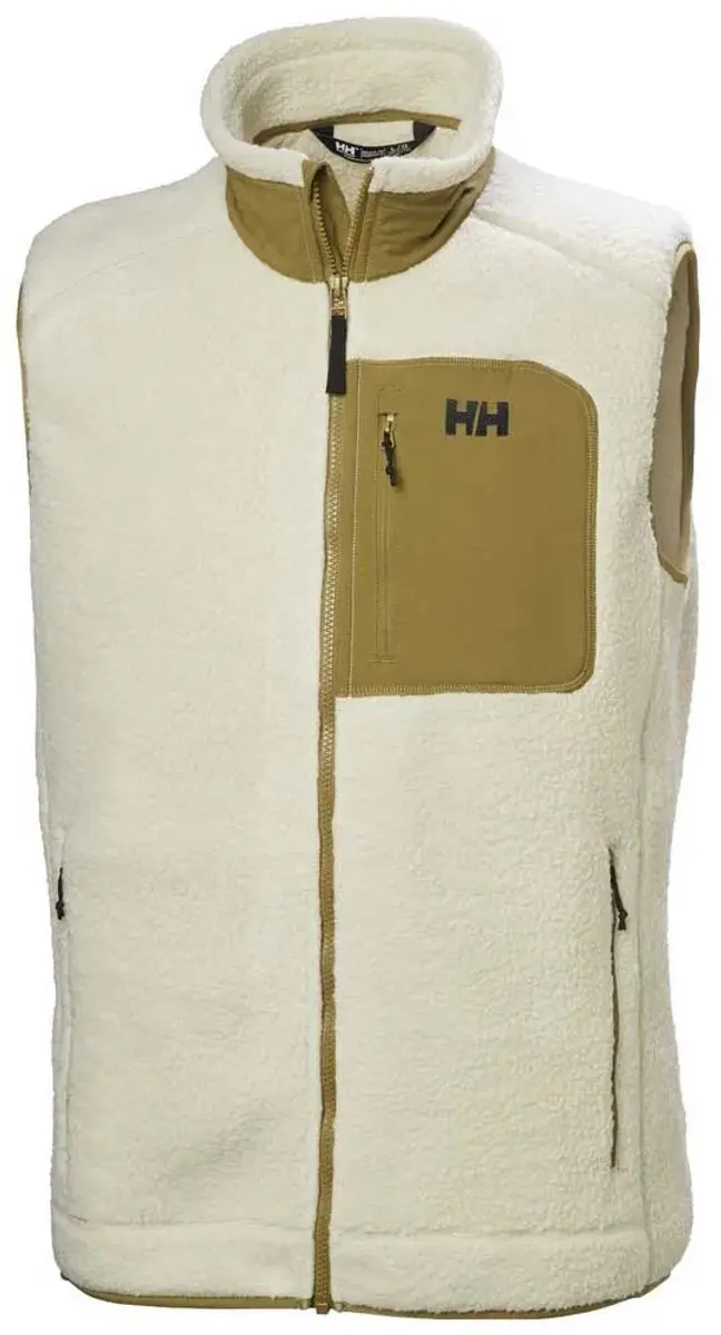 Helly Hansen Panorama Pile Fleecevest Heren - Beige - L - afbeelding 4 van 4