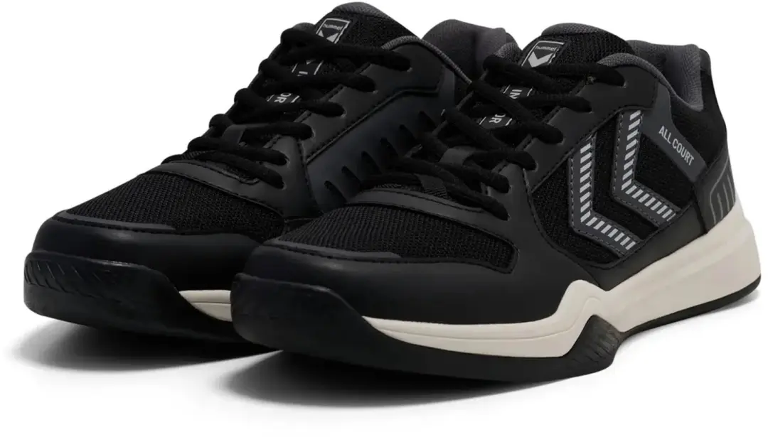 hummel All Court Indoor Schoenen - Zwart/Wit - afbeelding 6 van 6