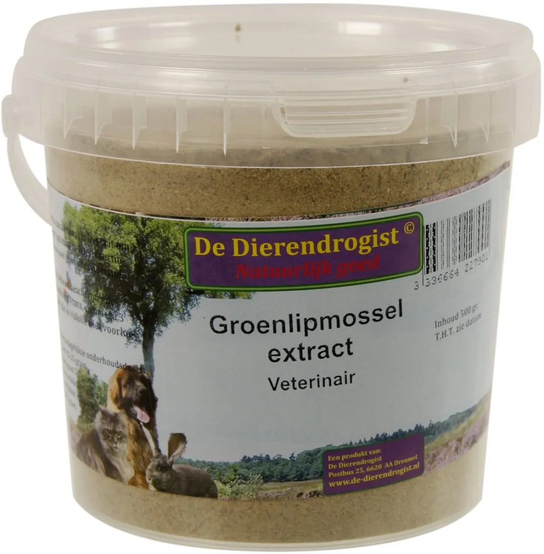 Dierendrogist Groenlipmossel Extract 500ml