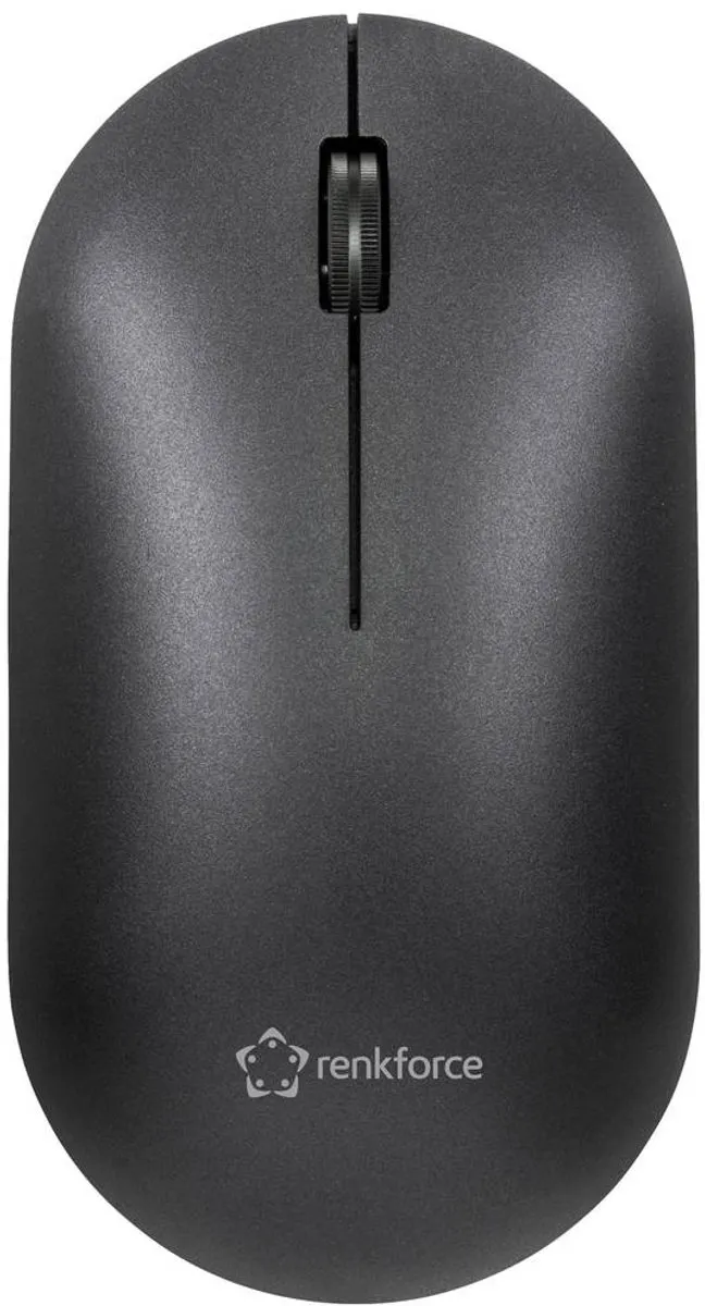 Renkforce RF-WM-200 Draadloze Muis - 4000 dpi - Zwart