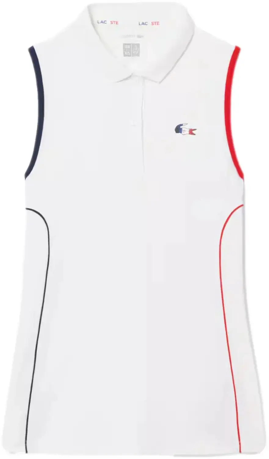 Lacoste Damespolo French Team - Wit - Maat 36 - afbeelding 3 van 4