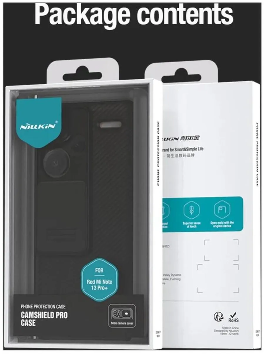 Nillkin CamShield Hoesje Xiaomi Redmi Note 13 Pro+ - Groen