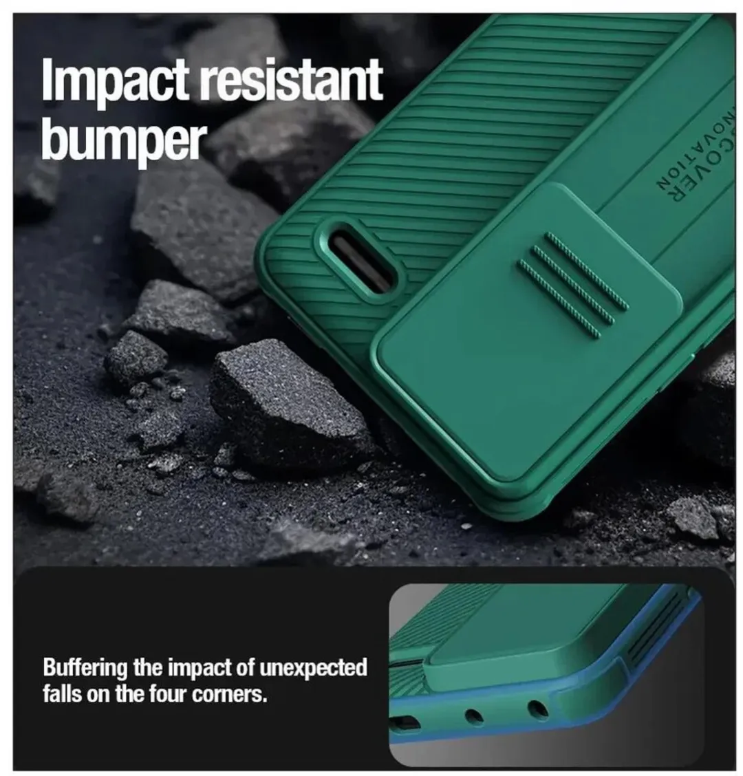 Nillkin CamShield Hoesje Xiaomi Redmi Note 13 Pro+ - Groen