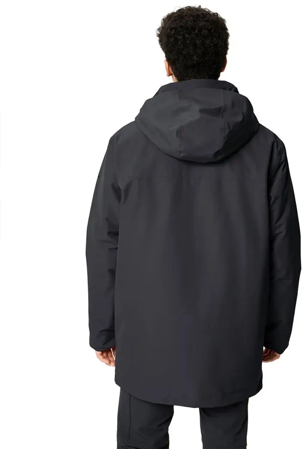 Vaude Idris Parka met Wolvoering - Zwart - M - afbeelding 2 van 3