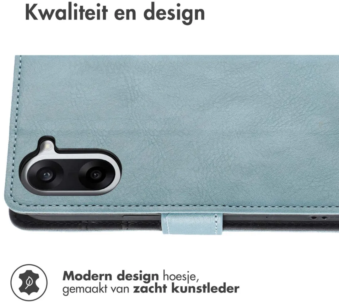 Imoshion Hoesje OnePlus Nord CE5 Lichtblauw - 3 Pasjes