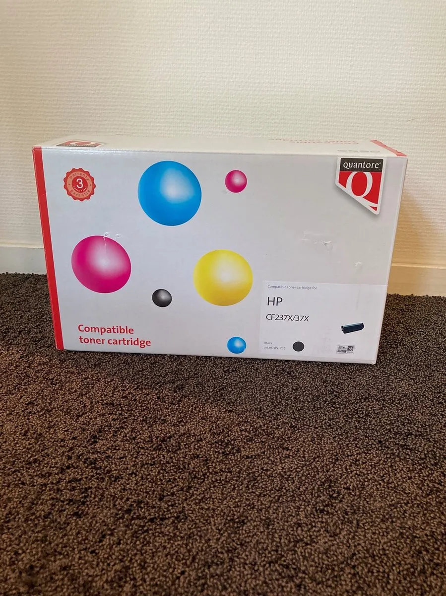 Quantore HP CF237X Tonercartridge Zwart