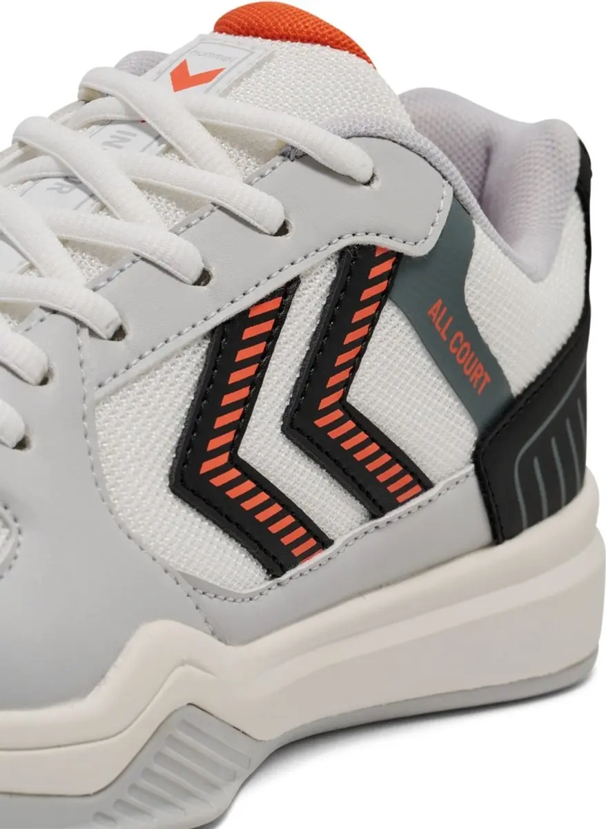 Hummel All Court Indoorschoenen - White/Black/Red - afbeelding 2 van 3
