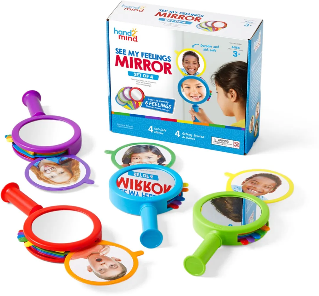 Learning Resources See My Feelings Mirror Set