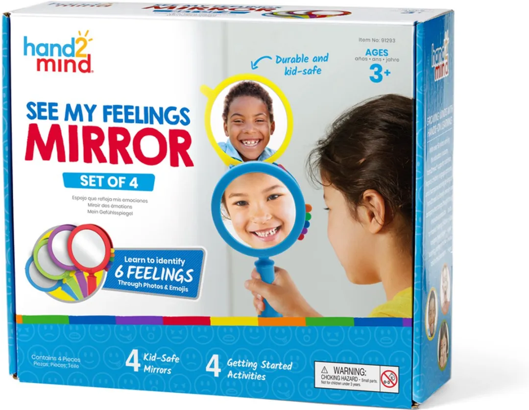 Learning Resources See My Feelings Mirror Set - 4 Stuks - Multicolor