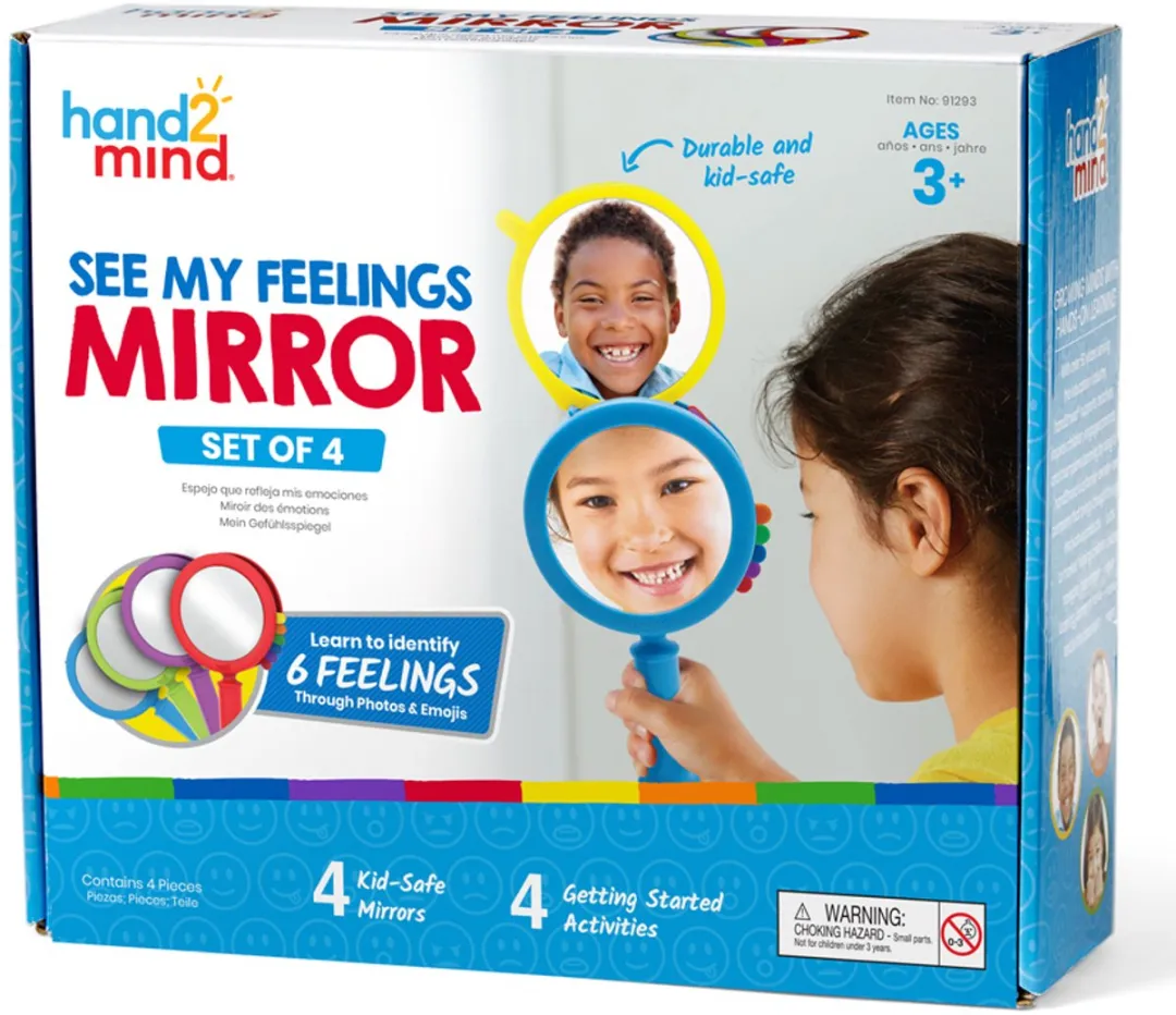 Learning Resources See My Feelings Mirror Set - 4 Stuks - Multicolor