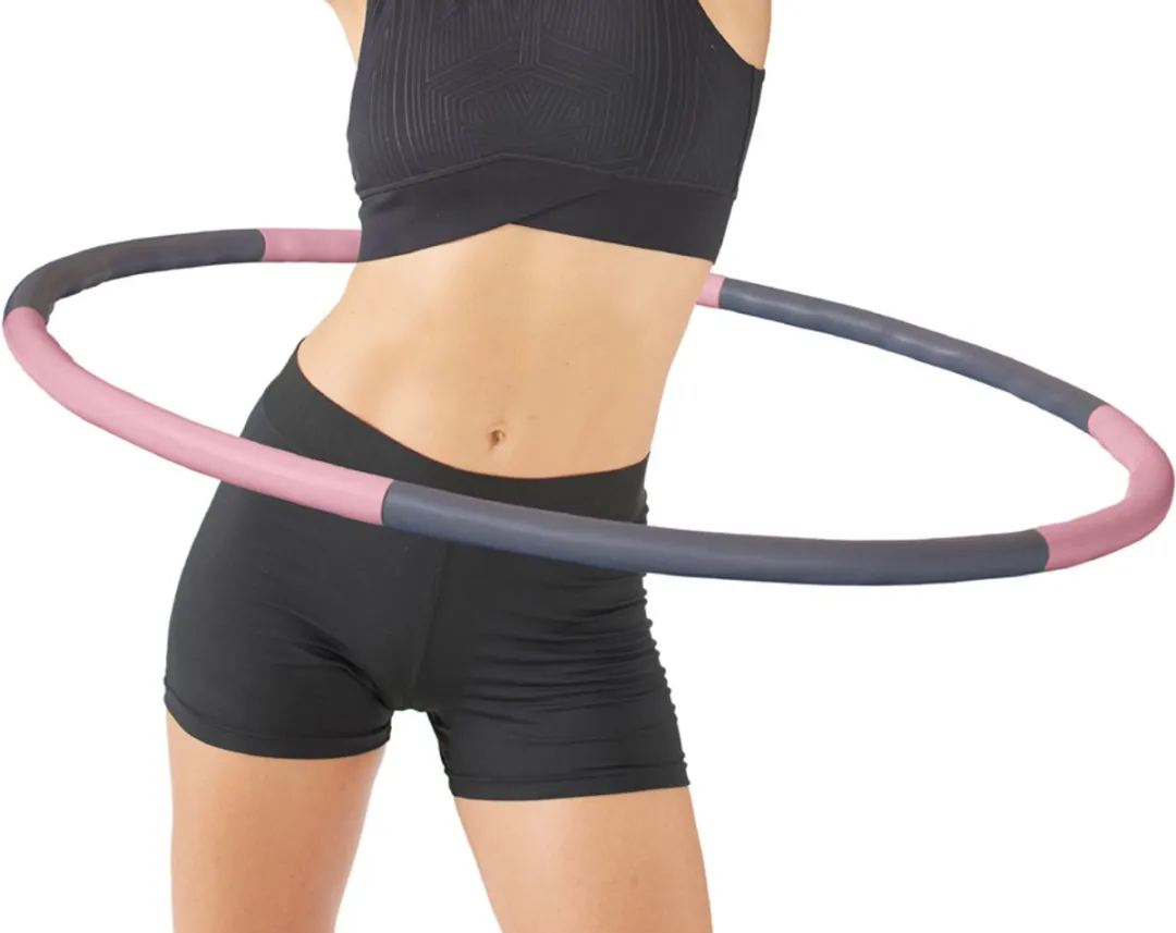 Schildkröt Wave Hula Hoep 90cm - Pink/Grijs - afbeelding 6 van 6