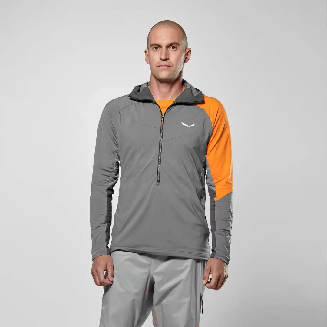 Salewa NXT Hybride T-shirt met lange mouwen en 1/2 rits - afbeelding 6 van 6