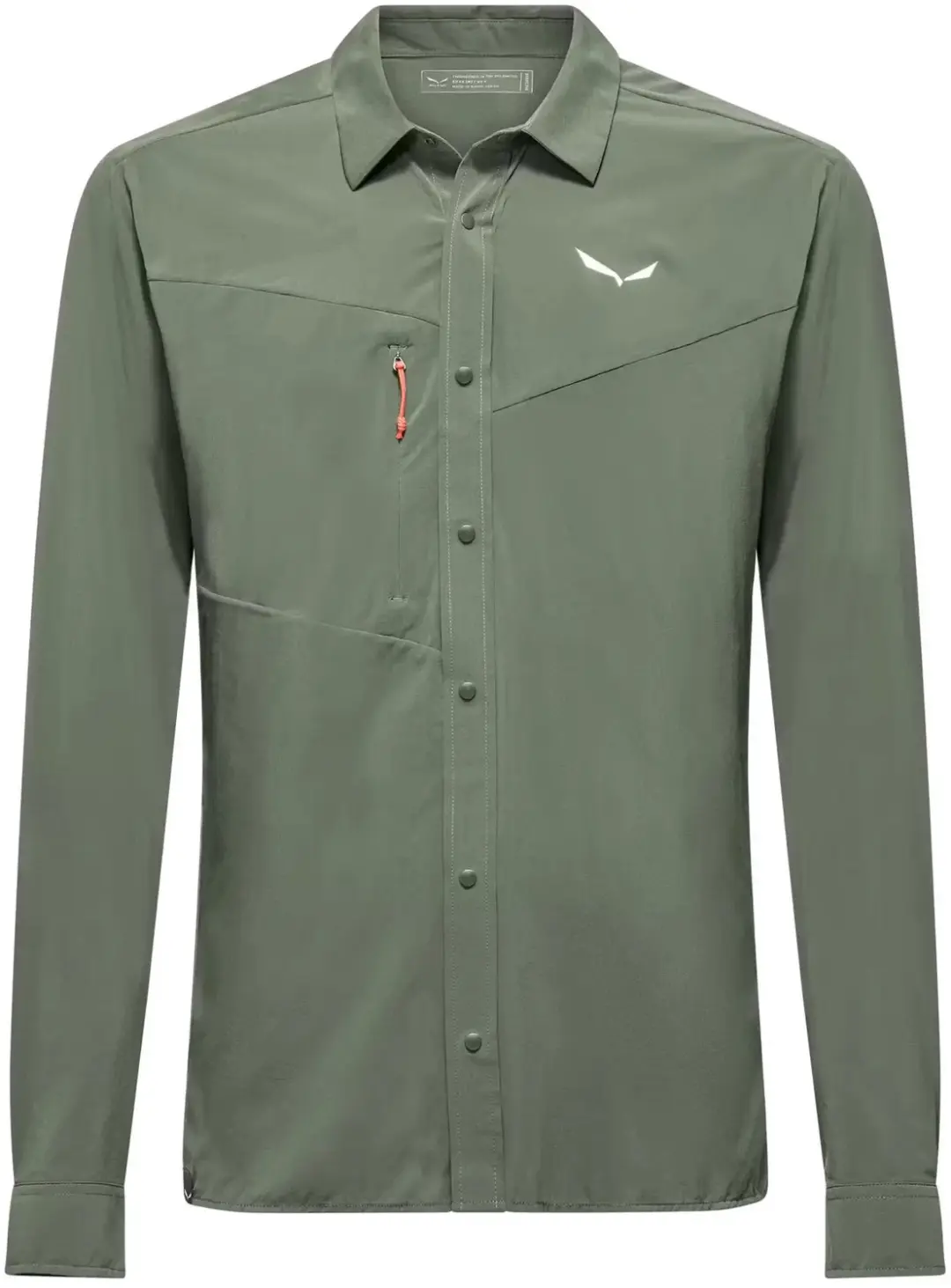 Salewa Puez Shirt met lange mouwen - Verbleekt Groen - afbeelding 3 van 6