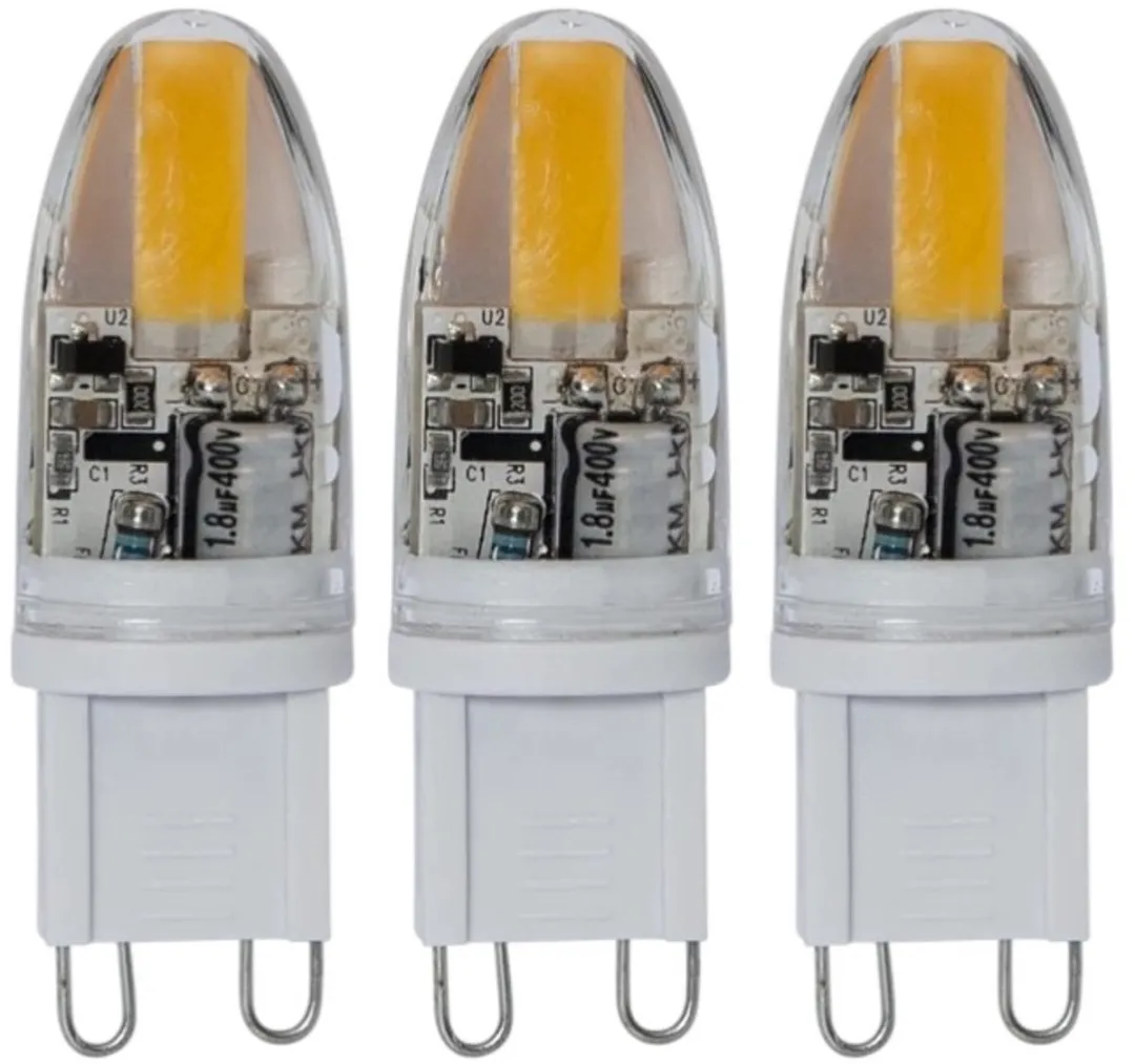 Star Trading Capsule Steeklampje G9 1.8W - 3 Stuks